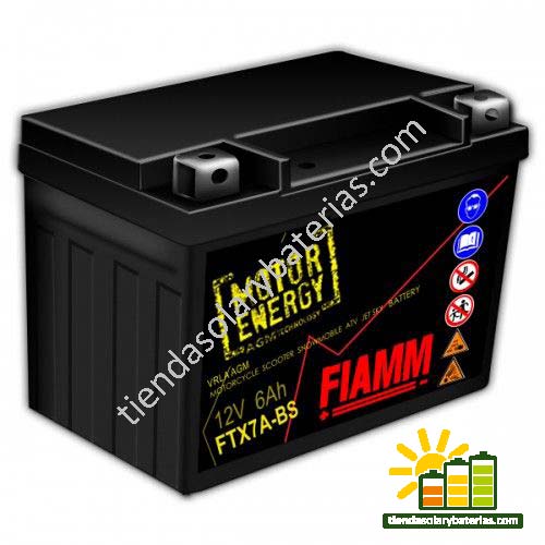 FIAMM MOTO FTX7A-BS