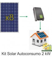 kit solar Autoconsumo 2 kW KOSTAL
