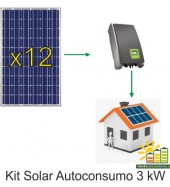 kit solar Autoconsumo 3 kW KOSTAL