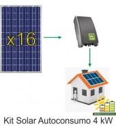 kit solar Autoconsumo 4 kW KOSTAL