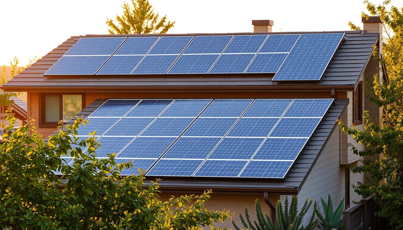 Instalación fotovoltaica en vivienda residencial