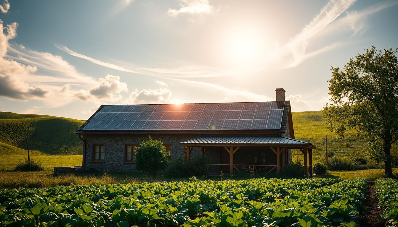 Por qué un sistema solar es la mejor idea para tu casa de campo