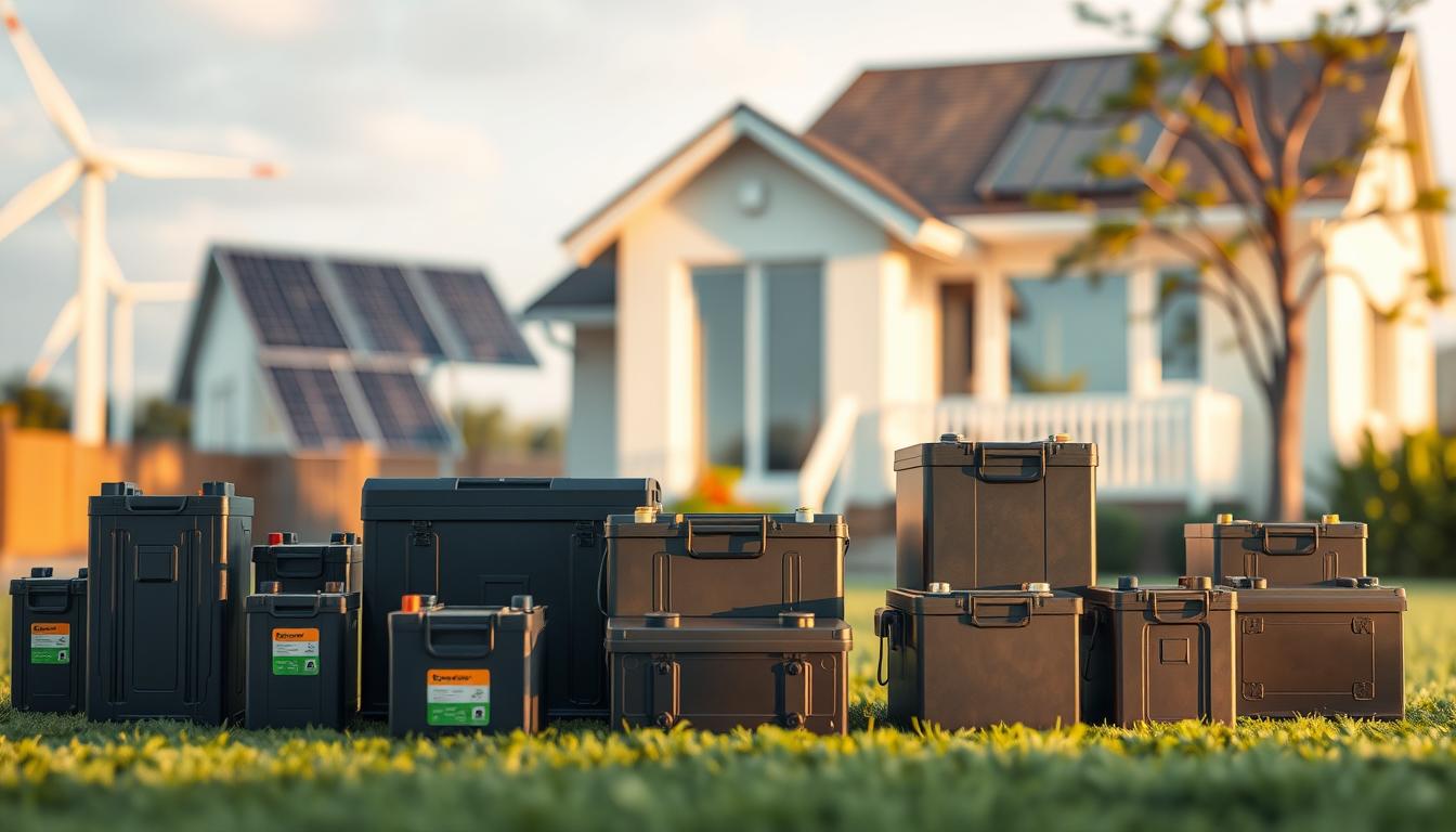 Tipos de baterías solares para uso doméstico