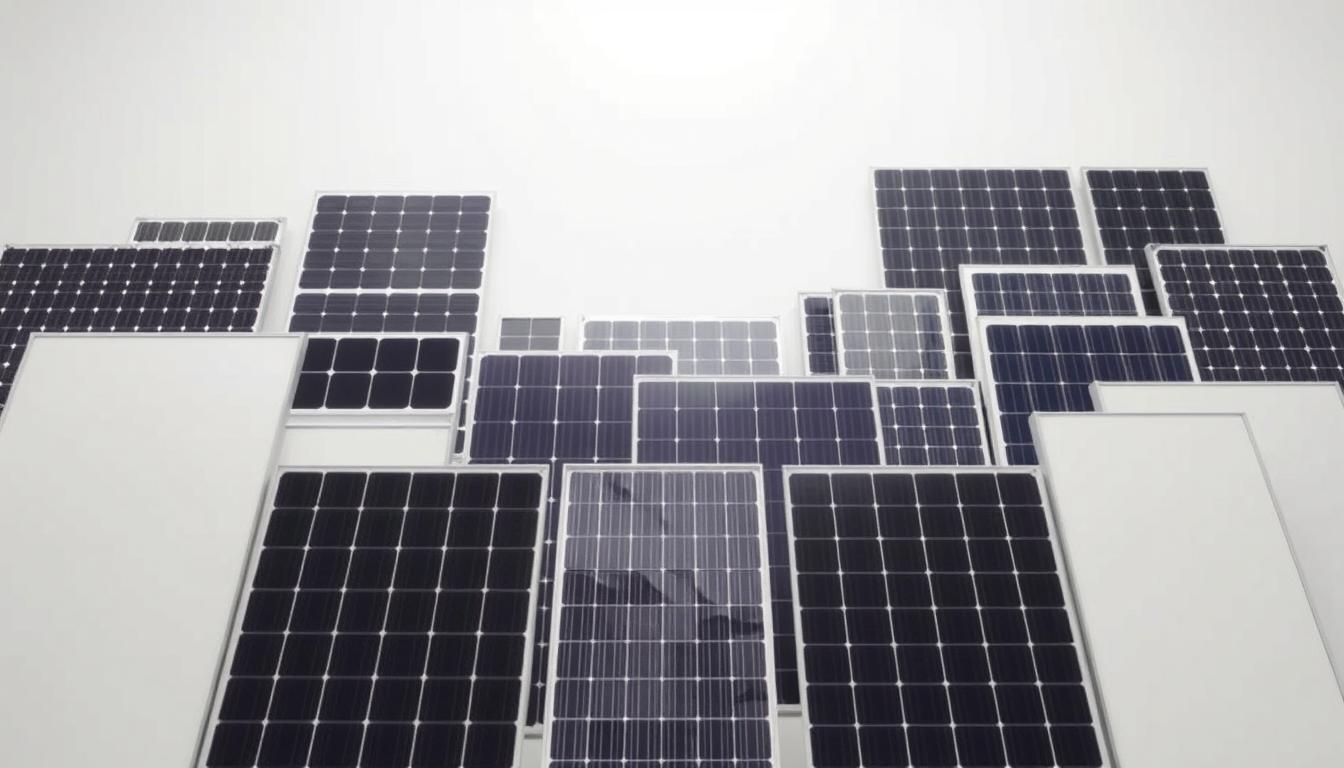 Tipos de paneles solares