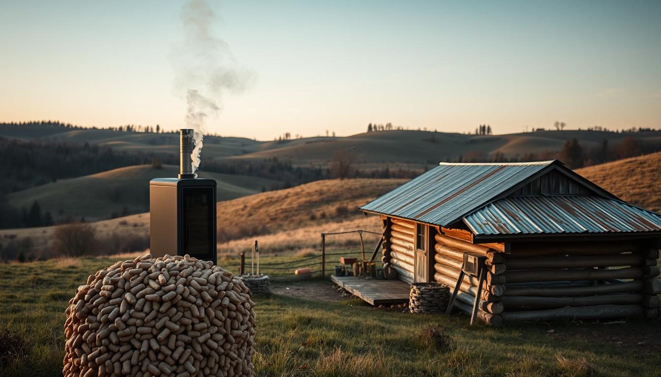 calefacción ecológica con pellet