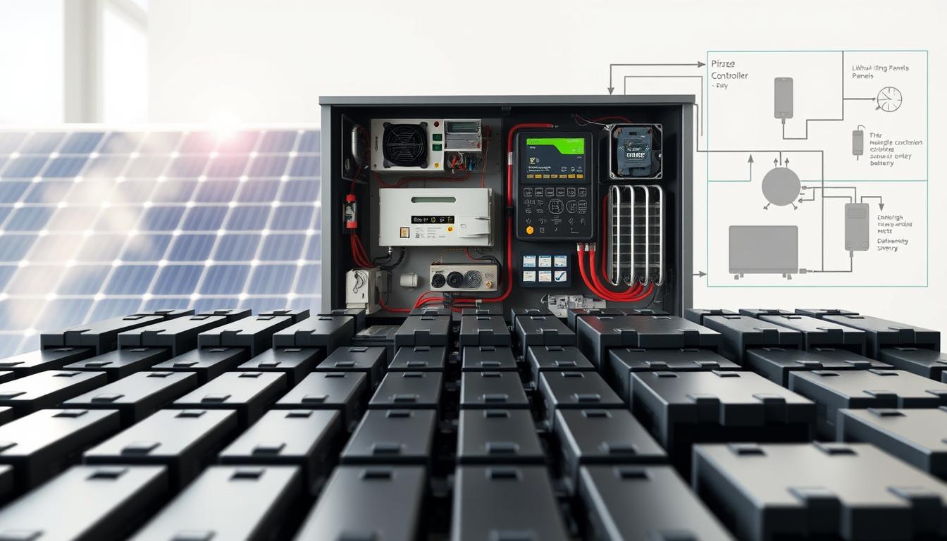 proceso de almacenamiento de energía solar